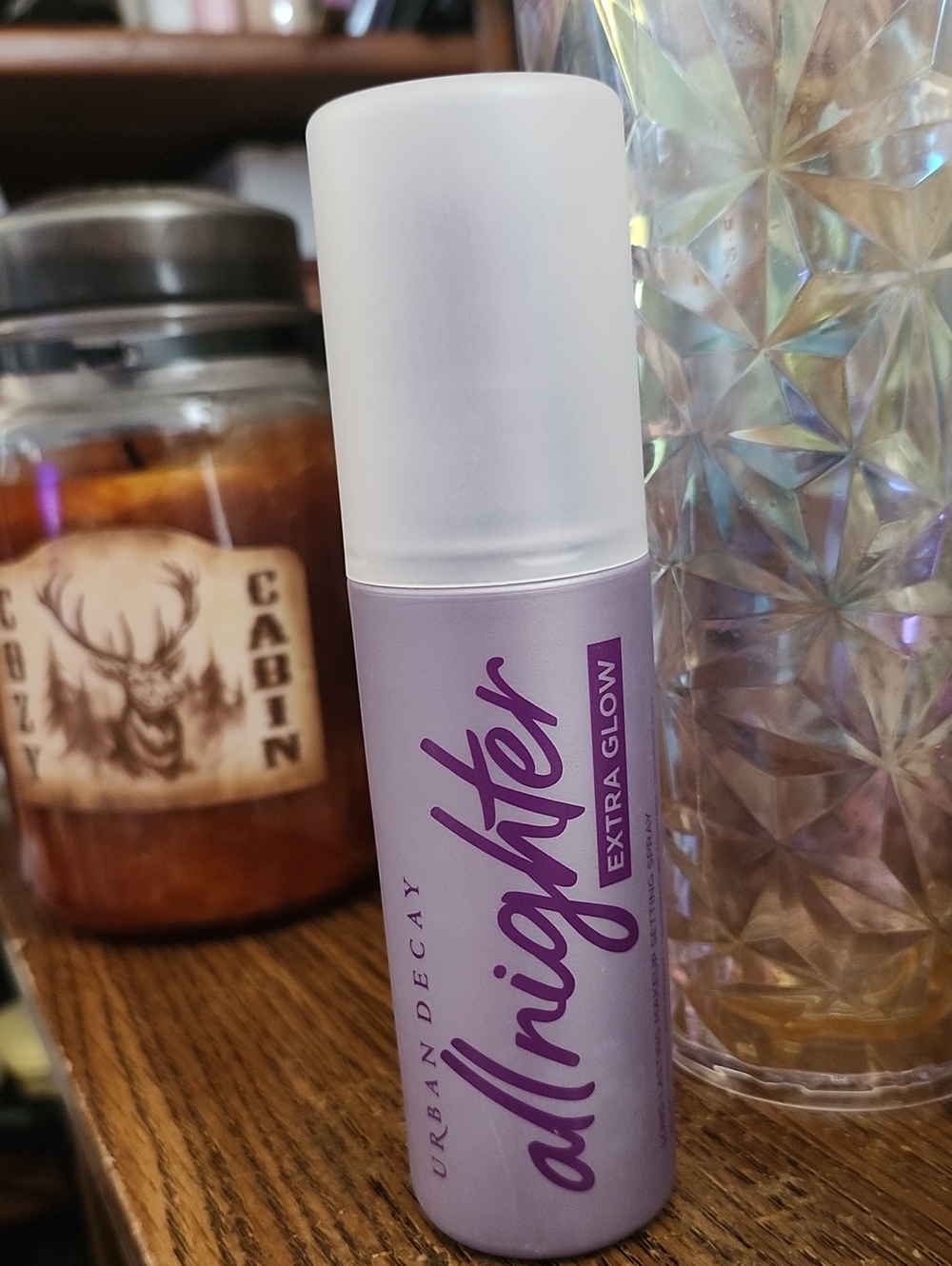 Urban Decay All Nighter Extra Glow Setting Spray